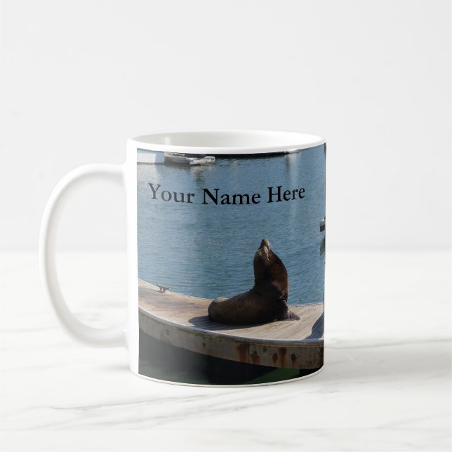 San Francisco Pier 39 Sea Lions #3 Tasse (Links)