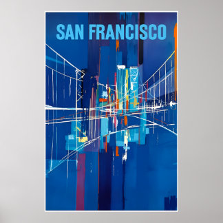 San Francisco Plakatkunst Poster