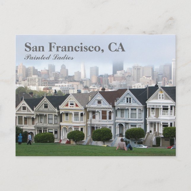 San Francisco Postcard! Postkarte (Vorderseite)