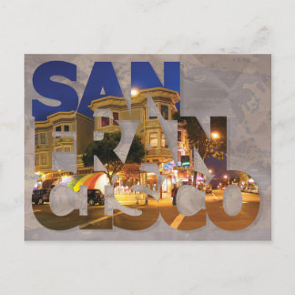 San Francisco Postcard Postkarte