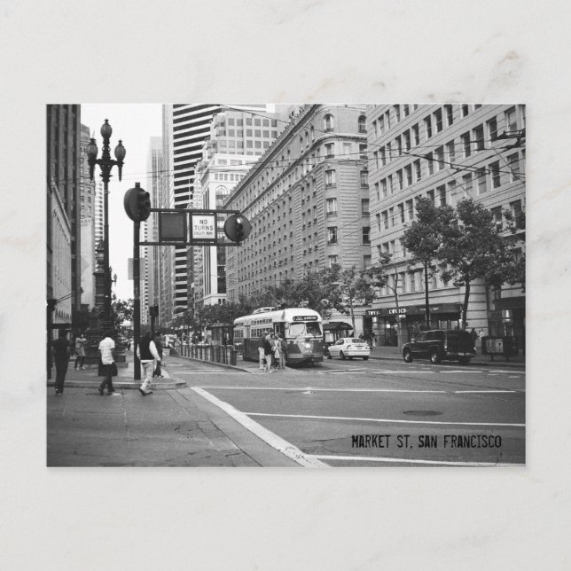 San Francisco Postkarte (Vorderseite)