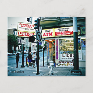 san francisco postkarte