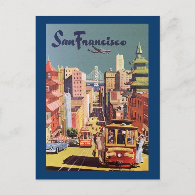 San Francisco Postkarte (Vorderseite)
