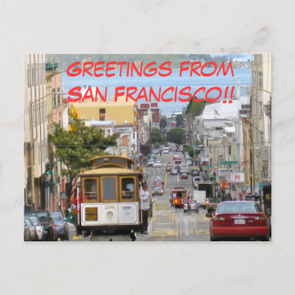 San Francisco Postkarte