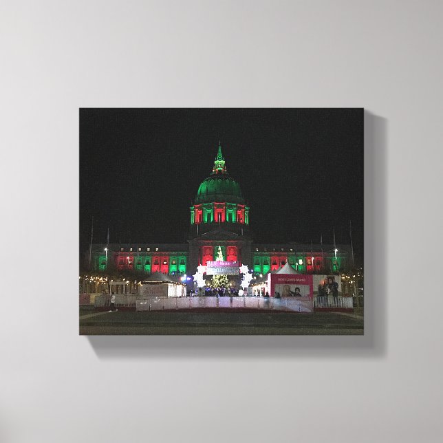 San Francisco Rathaus #4 Leinwand (Vorderseite)
