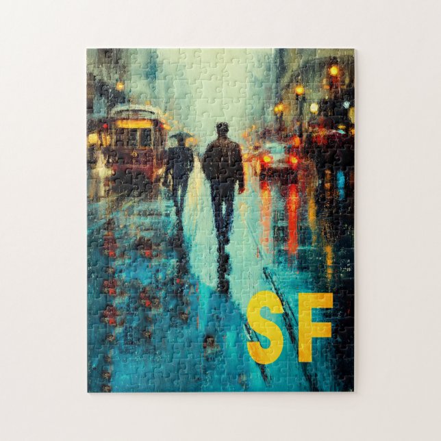 San Francisco Reiseplakat (Vertikal)