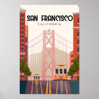 San Francisco Reiseplakat