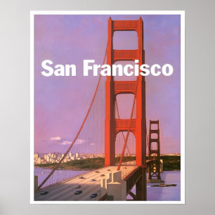 San Francisco Reiseplakat Poster
