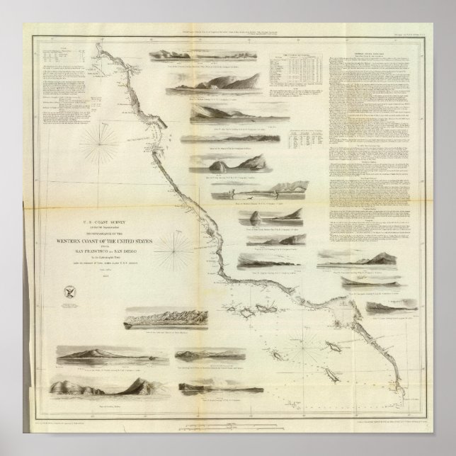 San Francisco, San Diego Poster (Vorne)