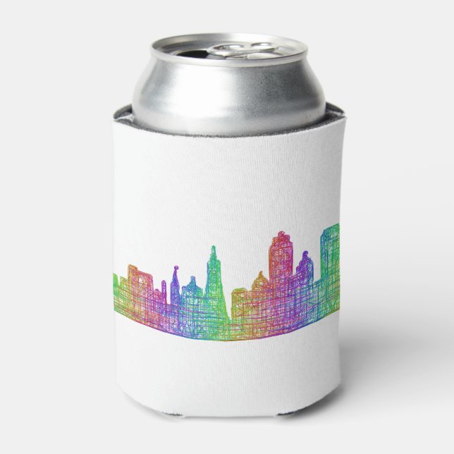 San Francisco skyline Dosenkühler (Kanne Vorderseite)