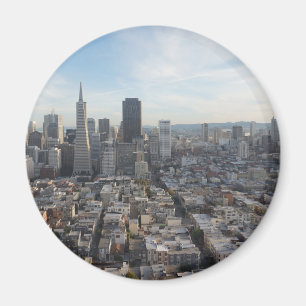 San Francisco Skyline Panorama Magnet