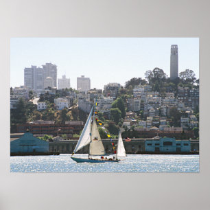 San Francisco Skyline Poster