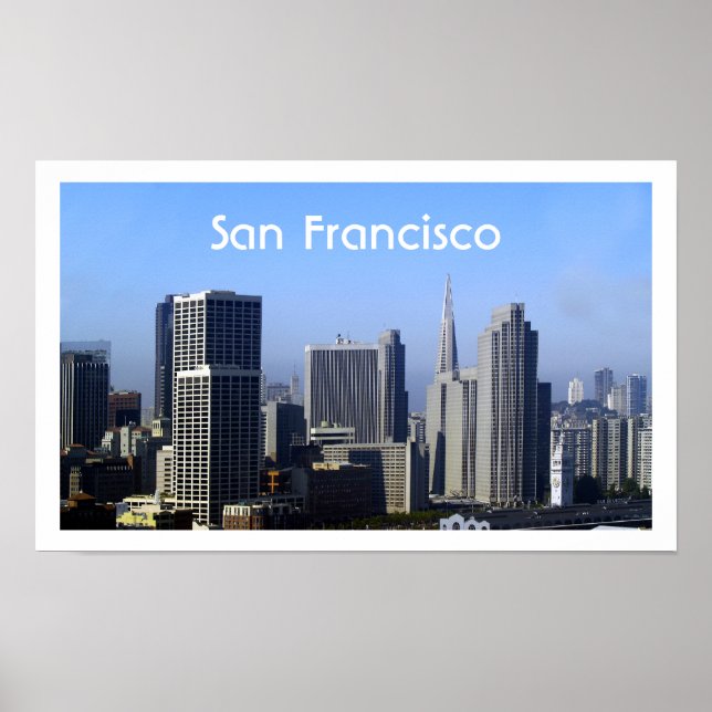 San Francisco Skyline Poster (Vorne)