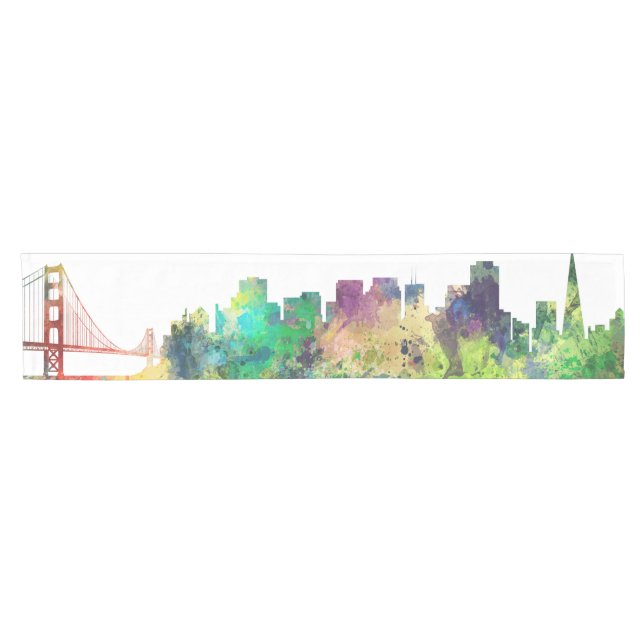 SAN FRANCISCO SKYLINE-SP - KURZER TISCHLÄUFER (Horizontal)