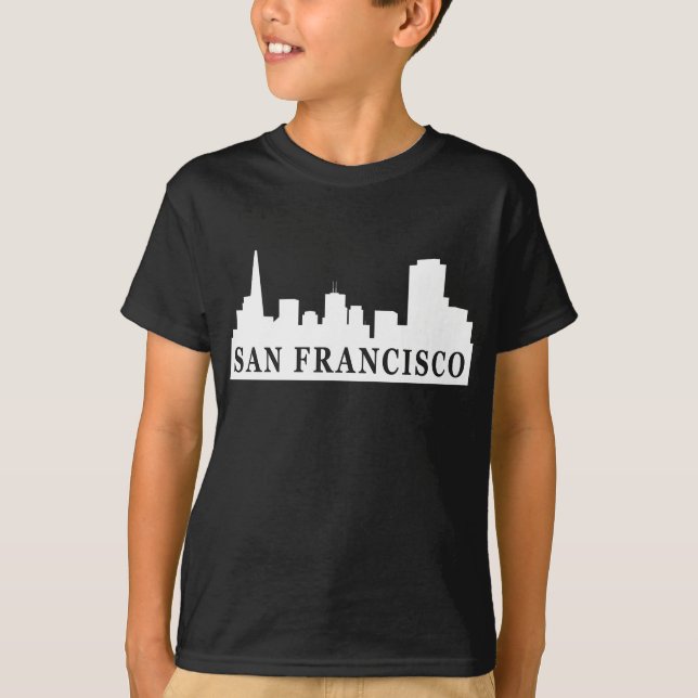 San Francisco Skyline T-Shirt (Vorderseite)