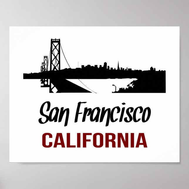 San Francisco (Standardbildformat) Poster (Vorne)