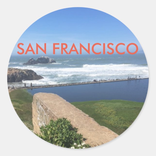 San Francisco Sticker (Vorderseite)
