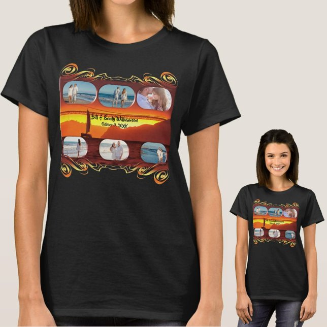 San Francisco Sunset Liebe 1124 T-Shirt (Von Creator hochgeladen)