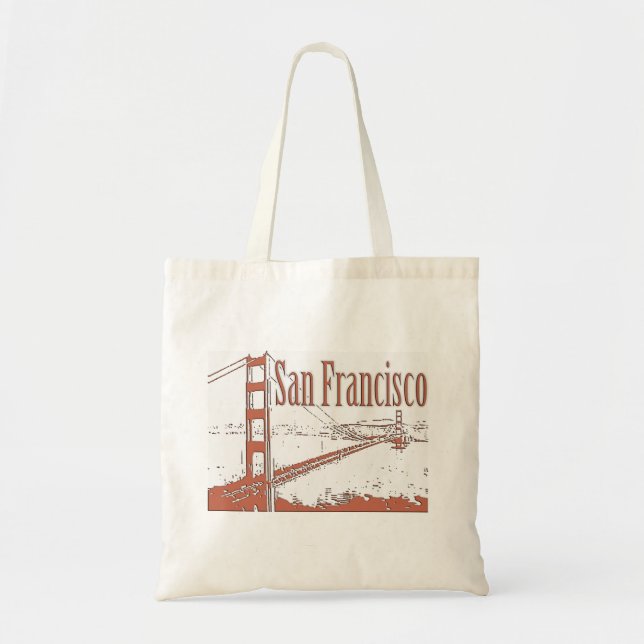 SAN FRANCISCO TASCHEN-TASCHE TRAGETASCHE (Vorne)