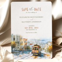 San Francisco Tramway Adventure Rett-the-Date