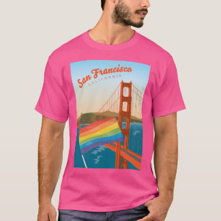 San Francisco Travel Poster T-Shirt
