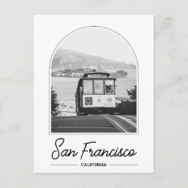 San Francisco Trolley Postcard Postkarte