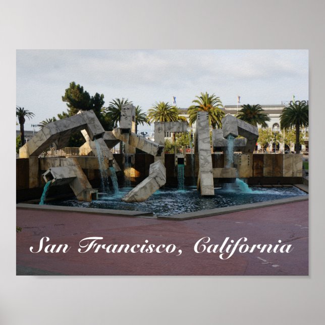San Francisco Vaillancourt Foyer #2 Poster (Vorne)