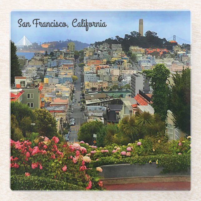 San Francisco View #6 Untersetzer (Vorderseite)