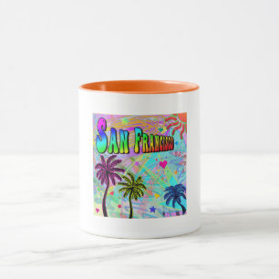 San Francisco Vivid Romance Tasse