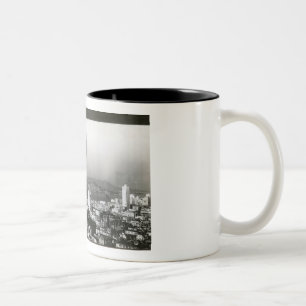 San Francisco von der Spitze des Kennzeichens Zweifarbige Tasse