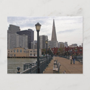 San Francisco von Pier 39 Postkarte