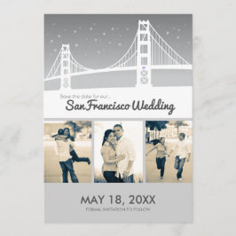 San Francisco Wedding Rett-the-date Save The Date