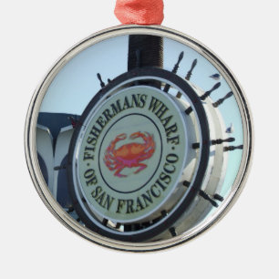 San Francisco Weihnachtsverzierung Ornament Aus Metall