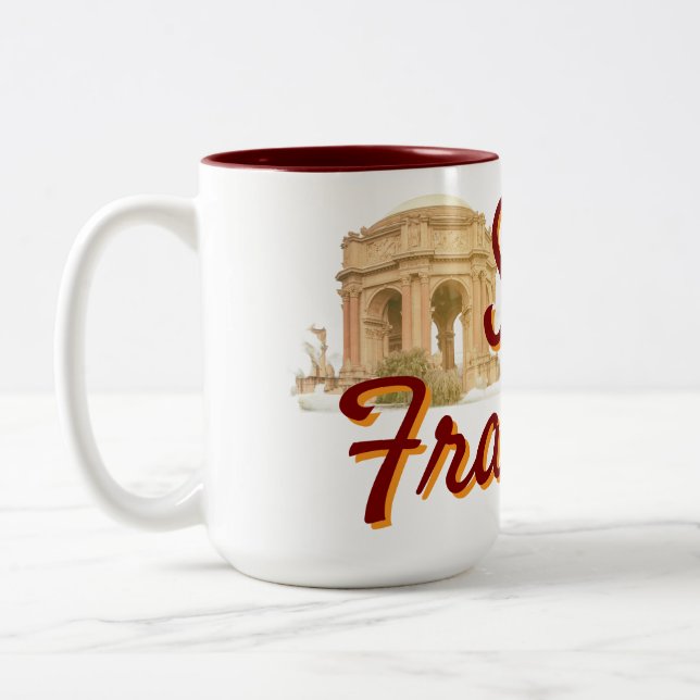San Francisco Zweifarbige Tasse (Links)