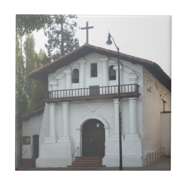 San Franciscos Mission Dolores Fliese (Vorderseite)