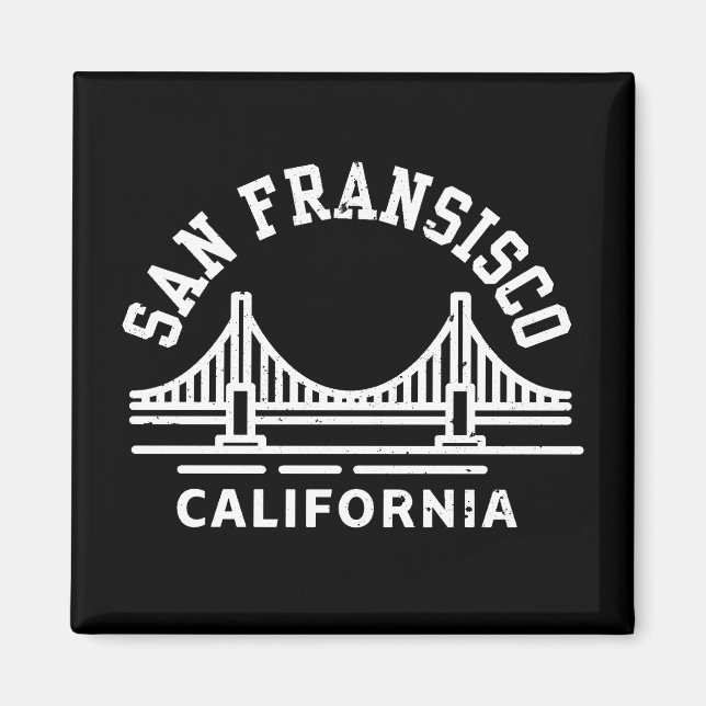 San Fransisco California Magnet (Vorne)