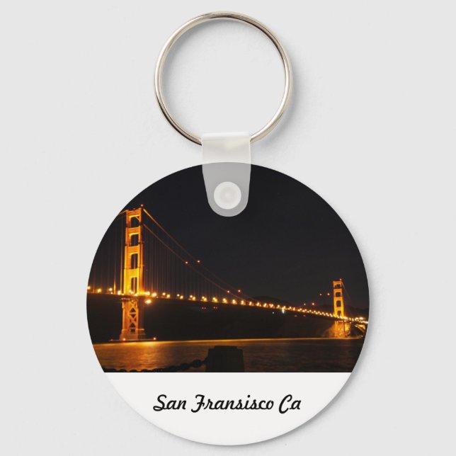 San Fransisco Golden Gate Bridge Schlüsselanhänger (Vorderseite)