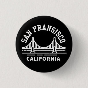 San Fransisco Kalifornien Button