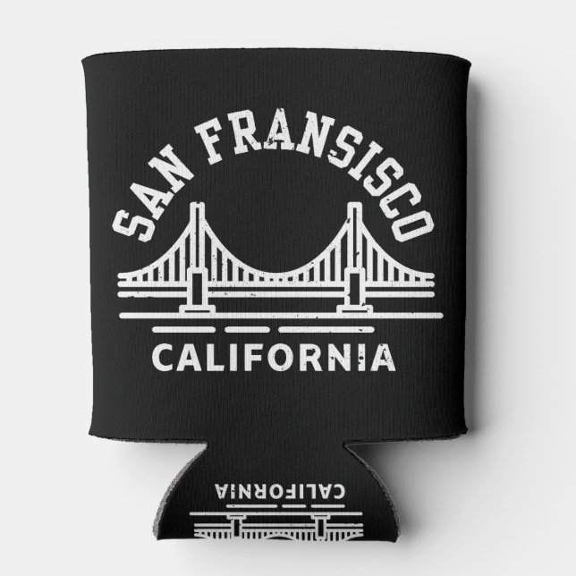 San Fransisco Kalifornien Dosenkühler (Rückseite)