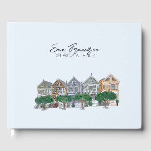 San Fransisco, Kalifornien Wedding Gästebuch