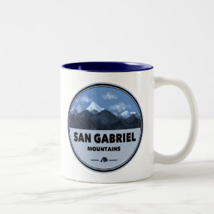 San Gabriel Mountains Camping Kalifornien Zweifarbige Tasse