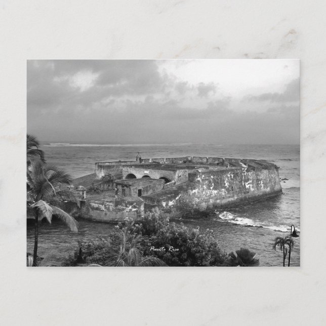 San Geronimo, San Juan, PR Postkarte (Vorderseite)