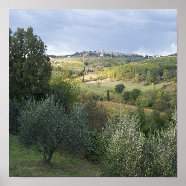 San_Gimgnanofield Poster (Vorne)