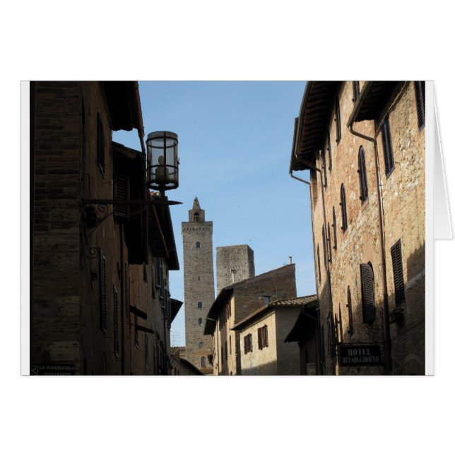 San Gimignano Toskana Italien (Vorderseite (Horizontal))