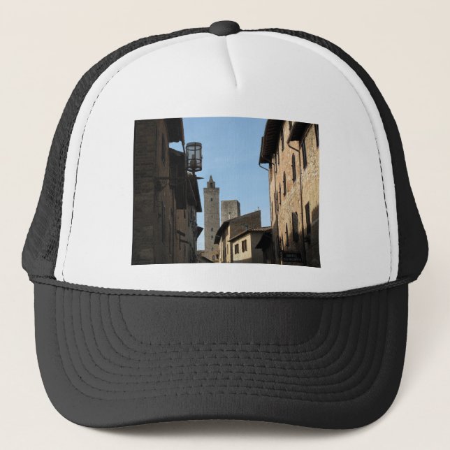 San Gimignano Toskana Italien Truckerkappe (Vorderseite)