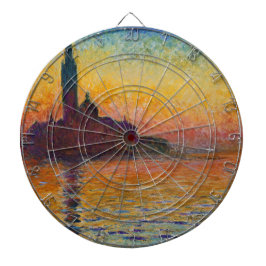 San Giorgio Maggiore in der Abenddämmerung (von Cl Dartscheibe