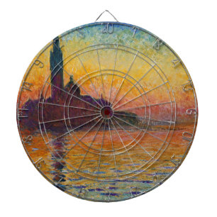 San Giorgio Maggiore in der Abenddämmerung (von Cl Dartscheibe