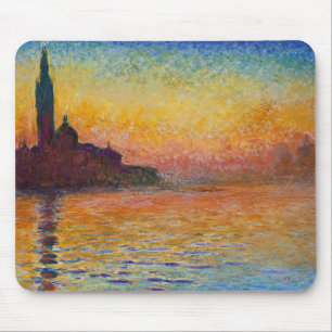 San Giorgio Maggiore in der Abenddämmerung (von Cl Mousepad