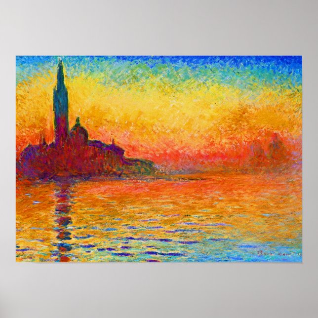 San Giorgio Maggiore Ristorante da Valentino Poster (Vorne)