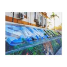 San Ignacio Belize Mural Karte